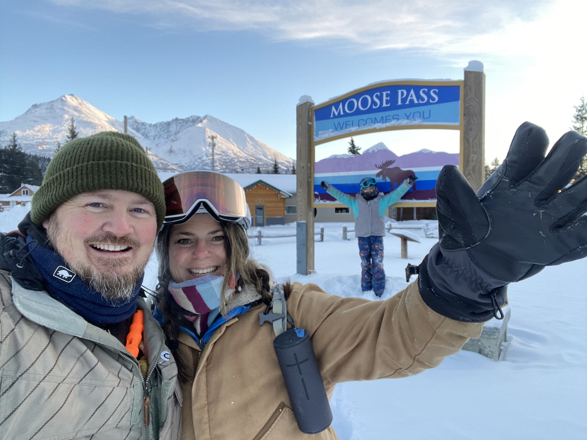 Welcome to Moose Pass. Winter Time Activities in a winter wonderland just two hours south of Anchorage near Seward Alaska.