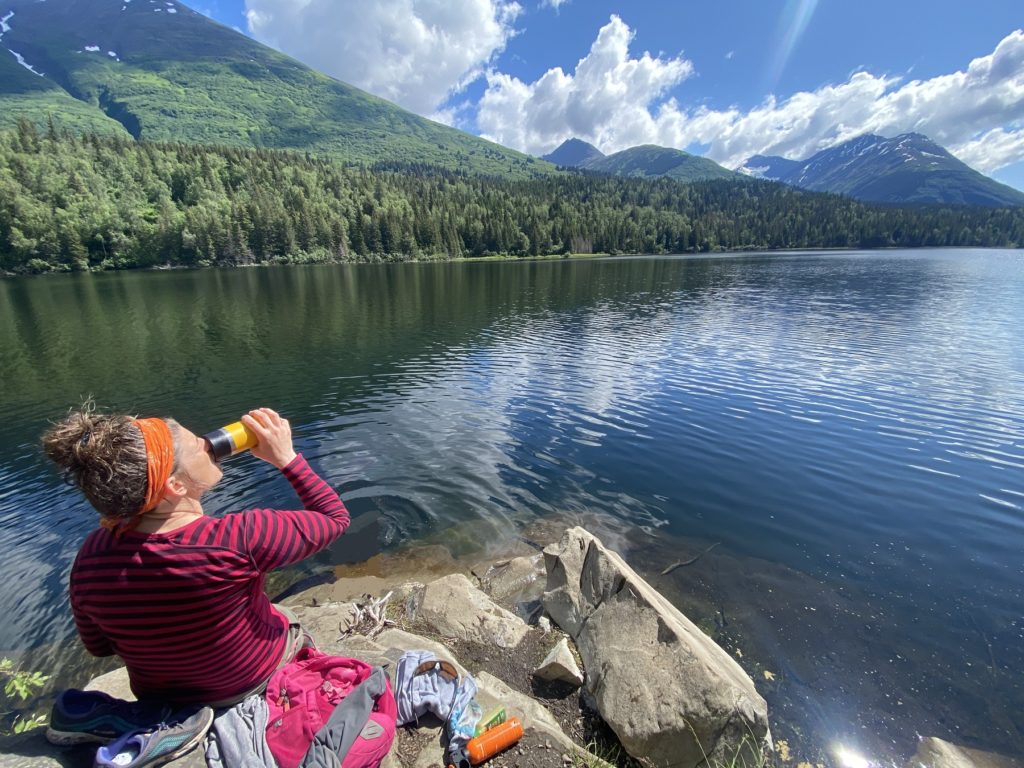Recharging on the Shores of Vagt Lake