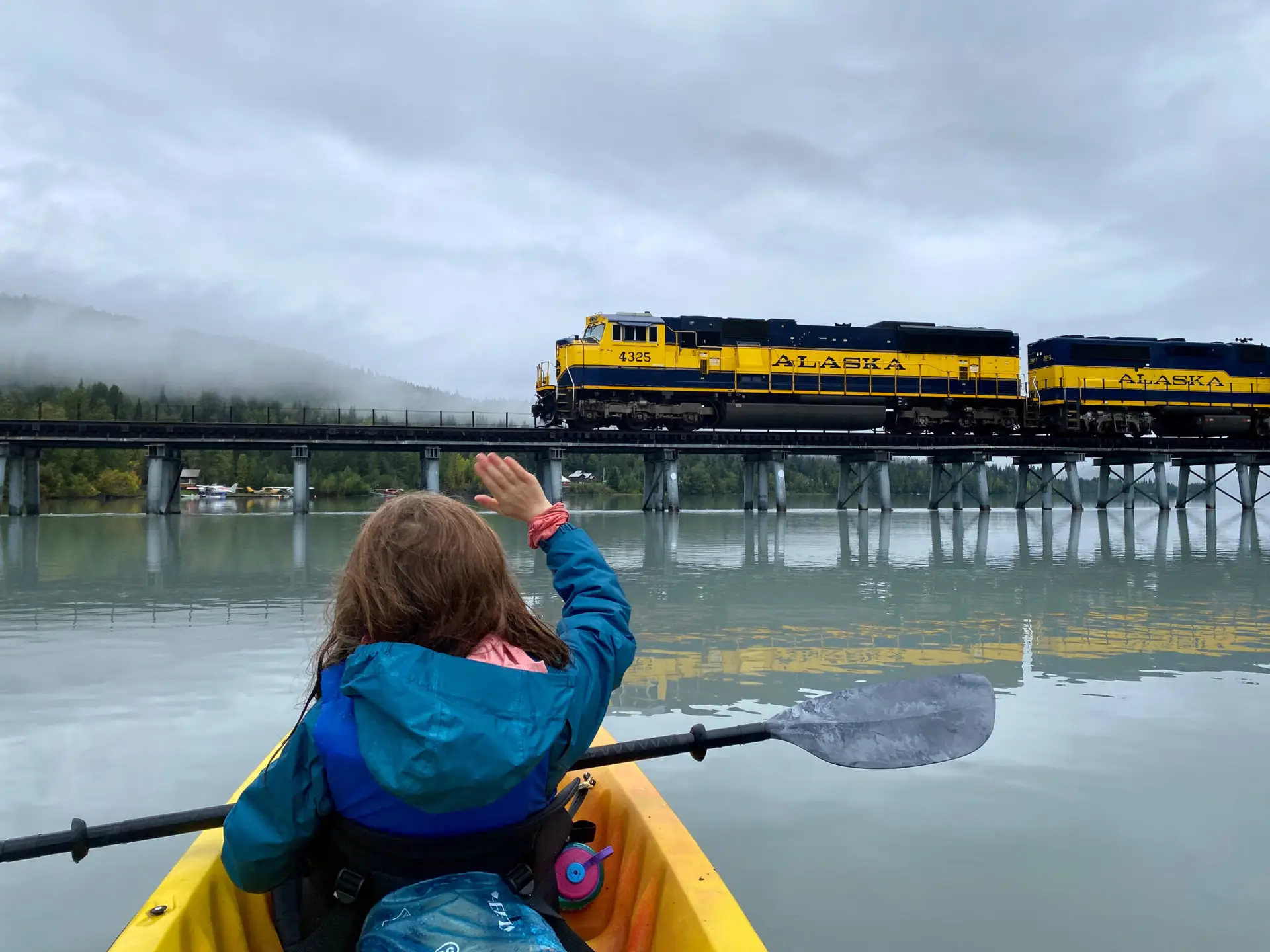 Alaska Railroad Wave