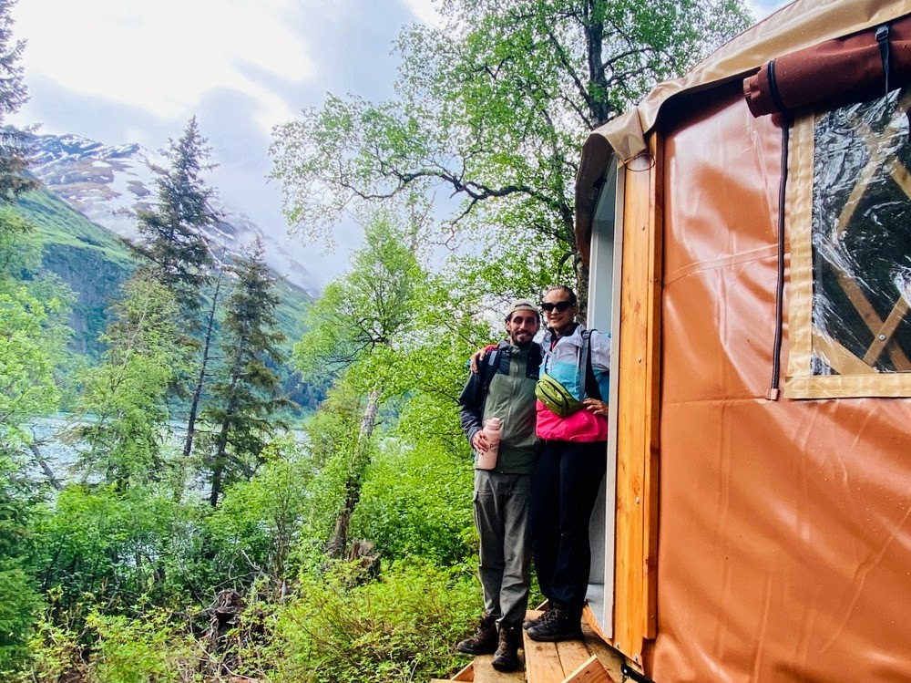 Overnight Yurt Guests at Grant Lake Camp