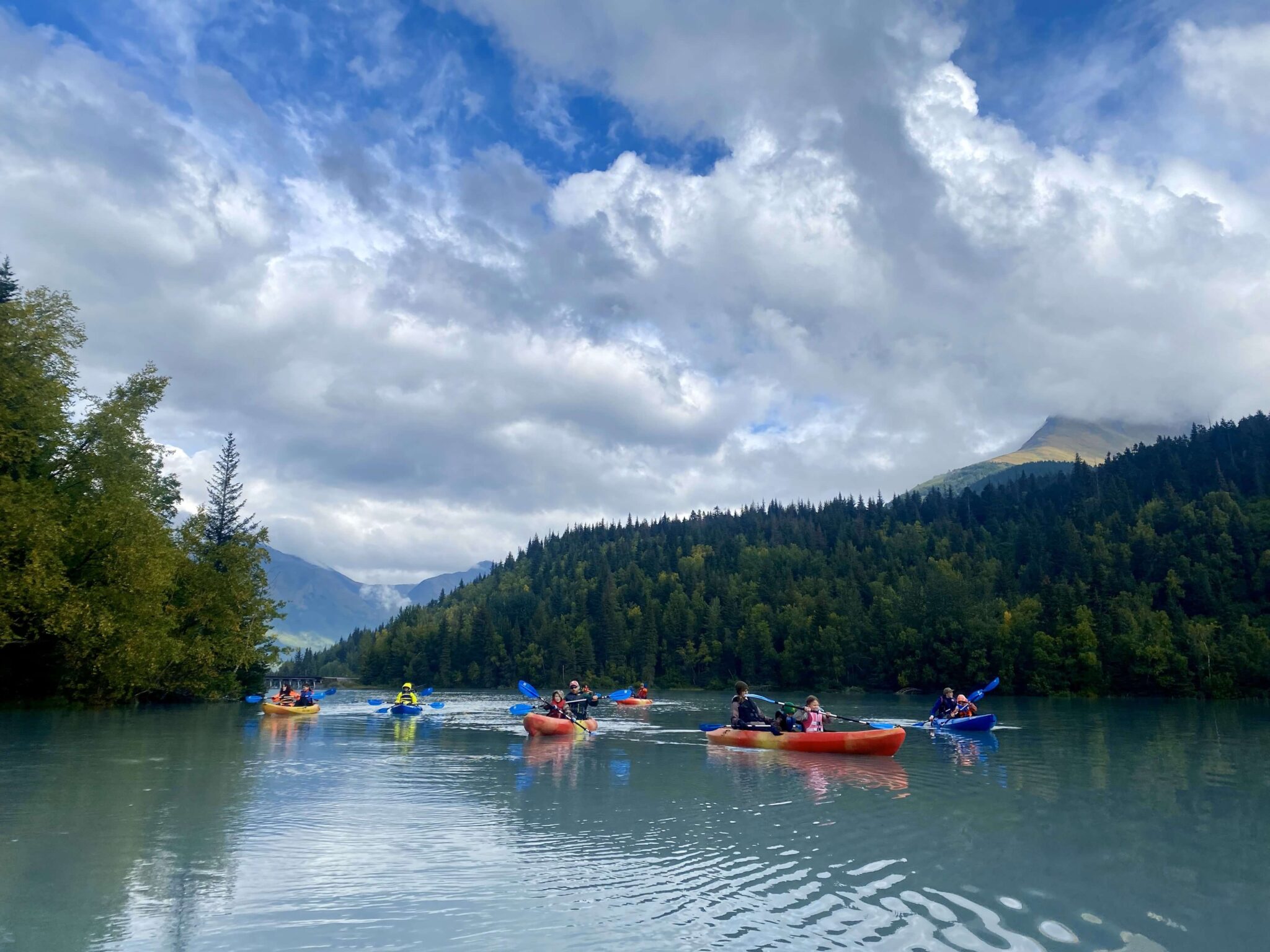 Group Kayaking