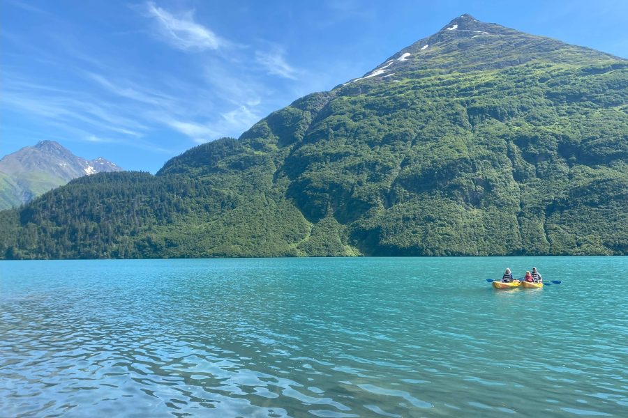 Grant Lake and Chugach Mountains