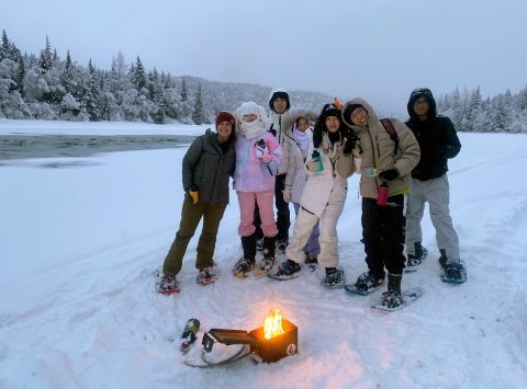Group Snowshoe Tour in Moose Pass. One of the best things to do in Alaska