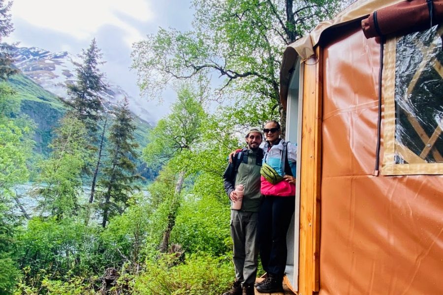 Overnight Yurt Guests at Grant Lake Camp