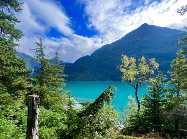 View From Grant Lake Yurt Camp